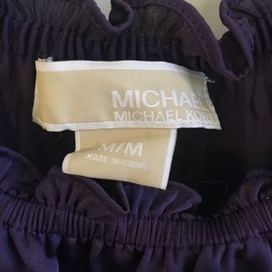 Michael Kors purple off shoulder